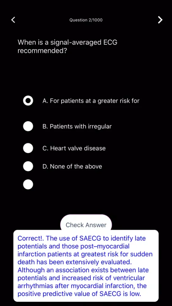 Capturas de tela do Medical Surgical Nursing Q&As
