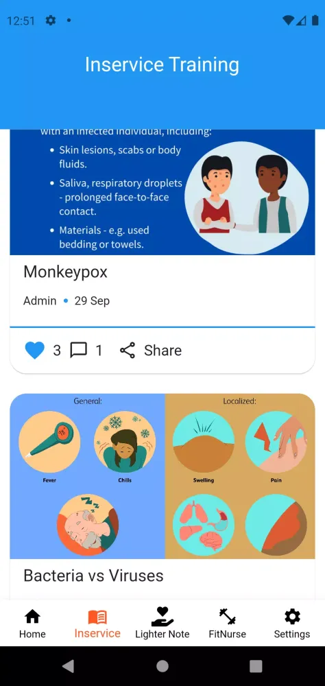 Nurses Oasis سکرین شاٹس