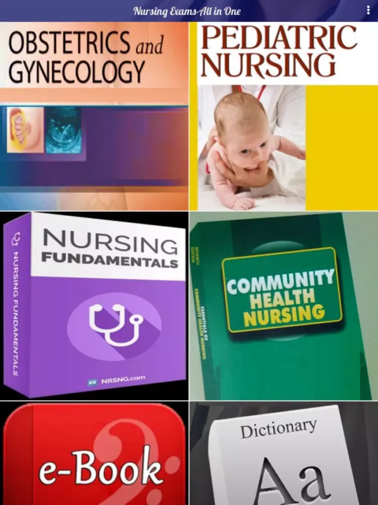 Nursing Exams-All in One iPad  Screenshots