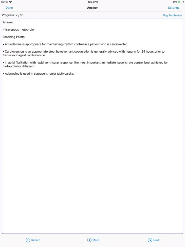 Medical Nursing iPad  Screenshots