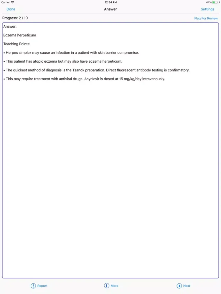 Medical Nursing iPad  Screenshots