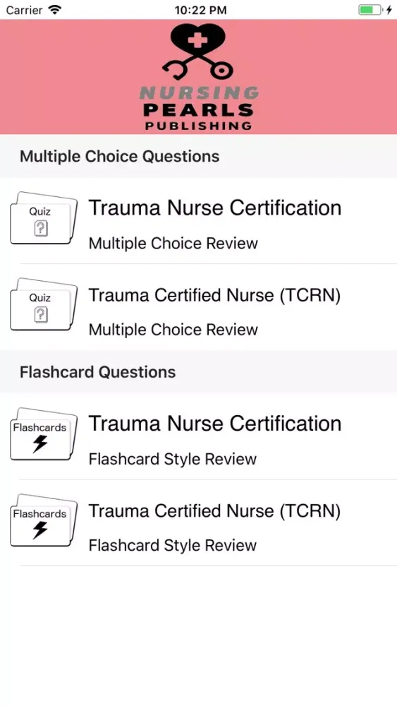 Trauma Nursing 스크린샷