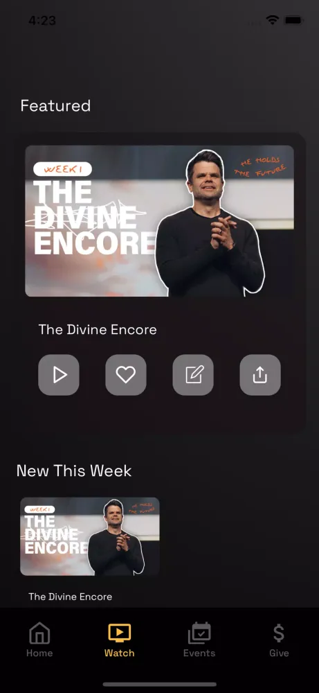City Hope Church Mobile App স্ক্রিনশট