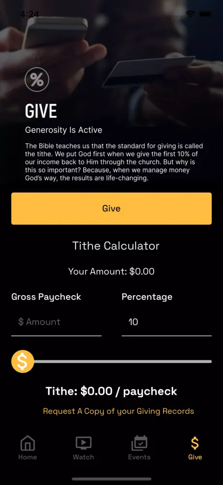City Hope Church Mobile App স্ক্রিনশট