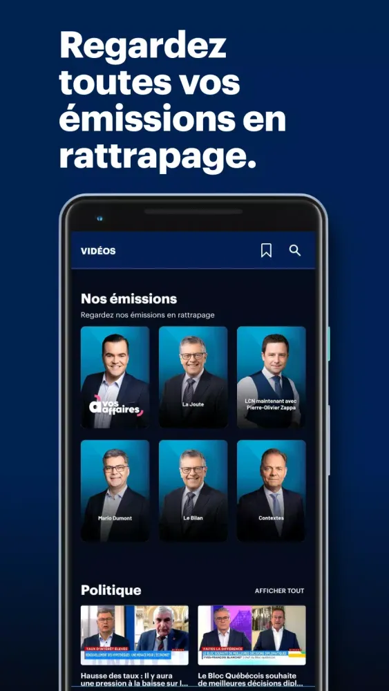 Tangkapan skrin TVA Nouvelles