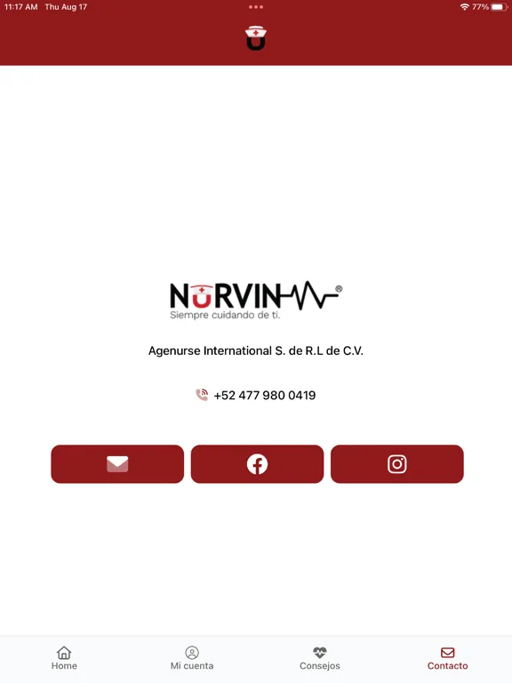 Capturas de pantalla de Nurvin Usuario iPad 