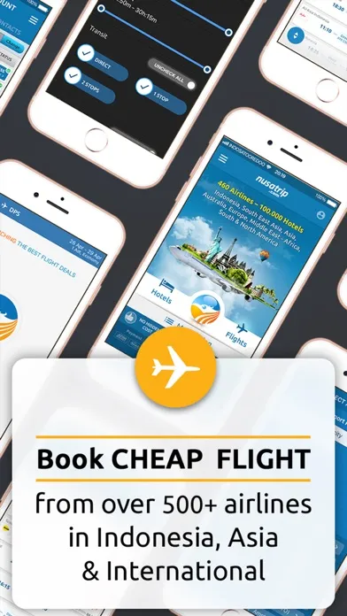 NusaTrip - Flight & Hotels Screenshots