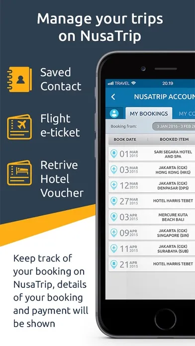 NusaTrip - Flight & Hotels Screenshots