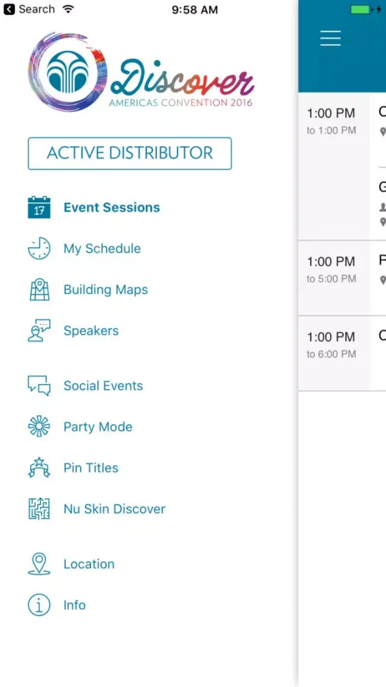 Nu Skin Discover Americas Convention স্ক্রিনশট