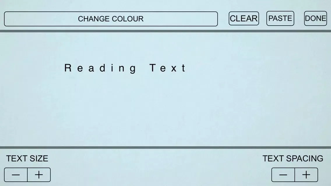Capturas de tela do Dyslexia Paper Pro