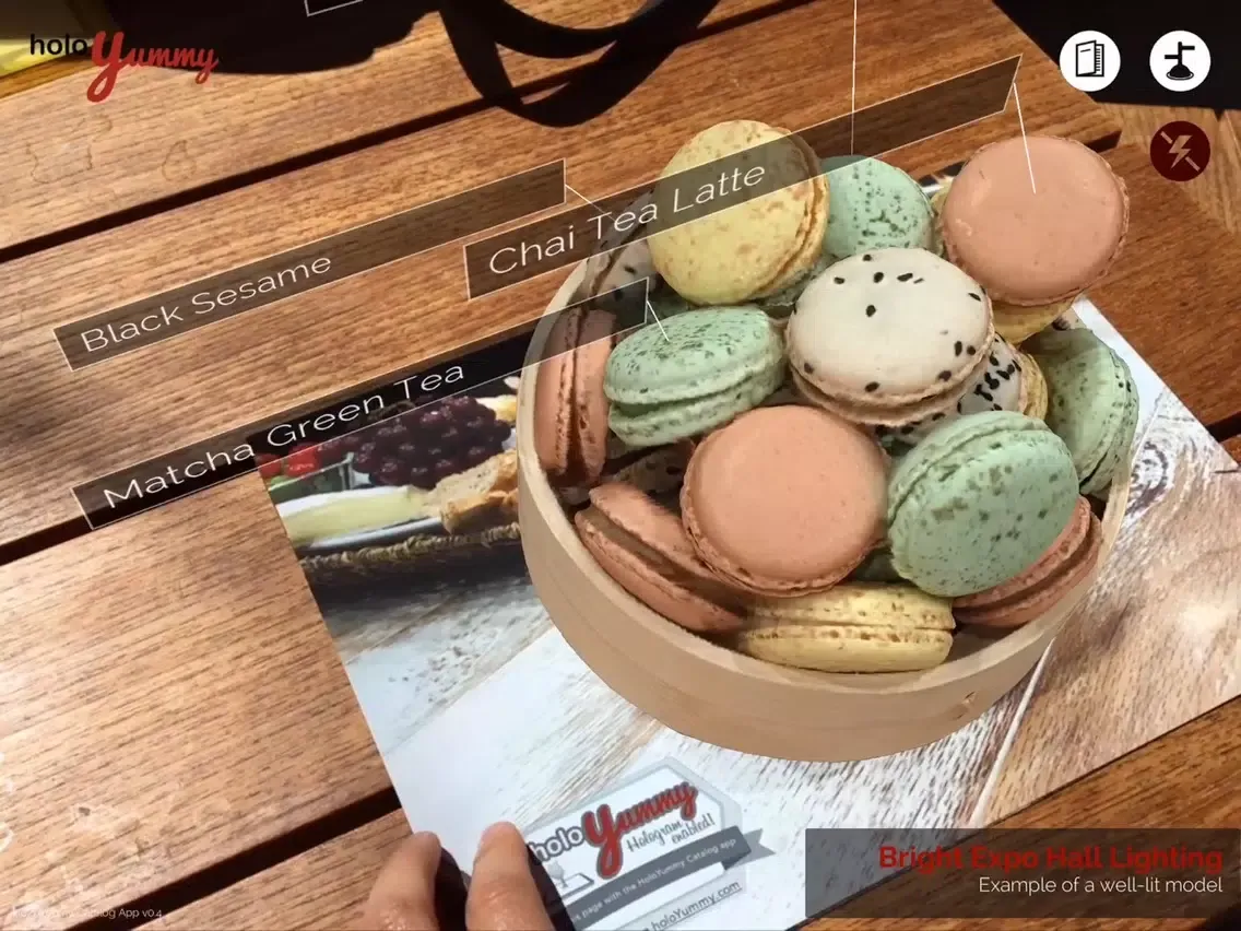 Скриншоты HoloYummy Catalog App iPad 