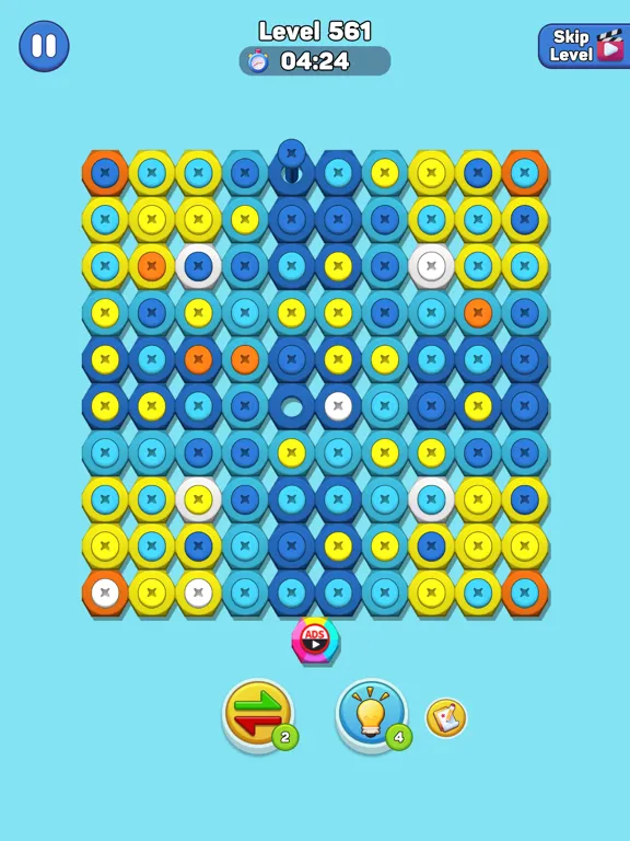 Nut n Bolt Sort: Color Puzzle iPad  スクリーンショット