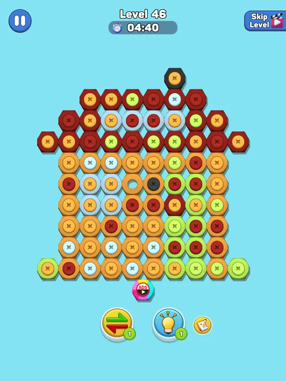 Nut n Bolt Sort: Color Puzzle iPad  スクリーンショット