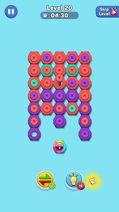 Nut n Bolt Sort: Color Puzzle スクリーンショット