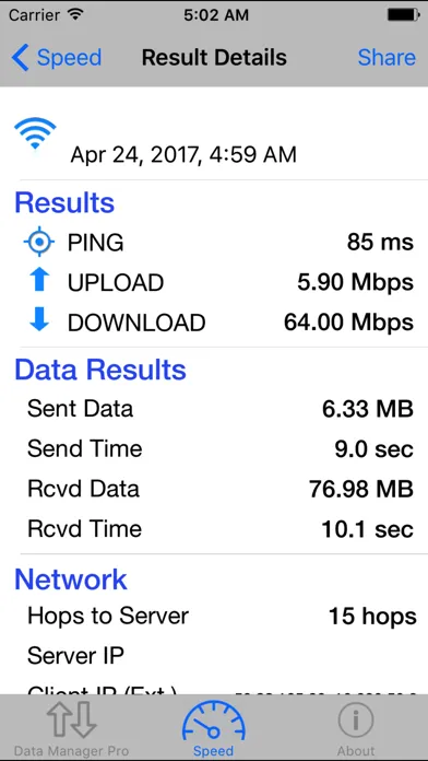 Data Manager - Monitor Data Usage Screenshots