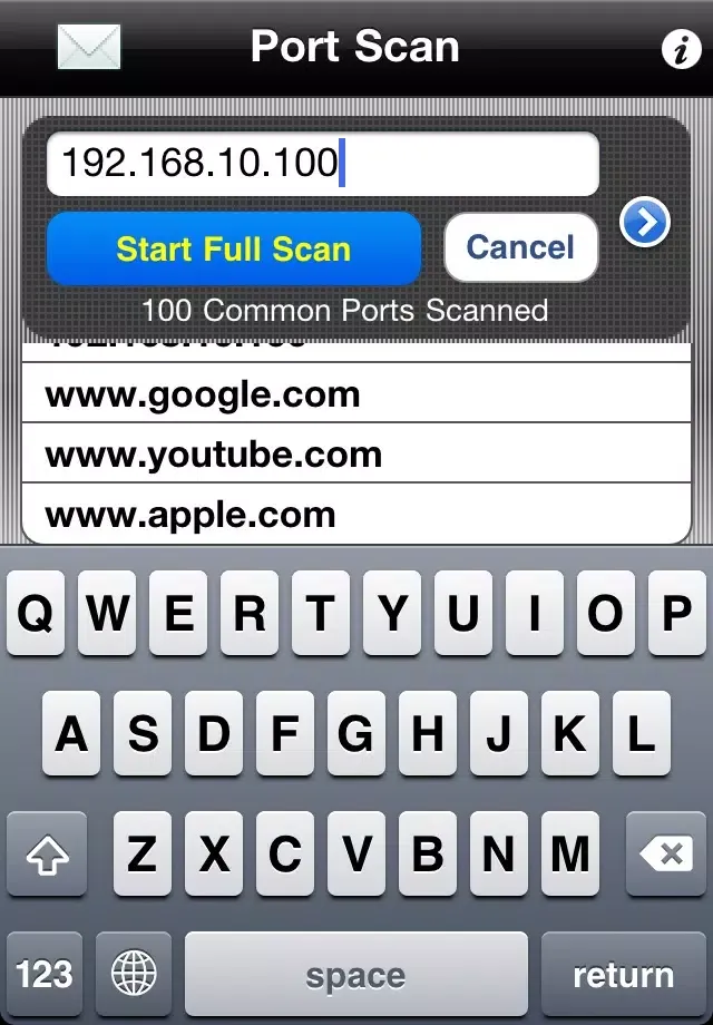PortScan Screenshots