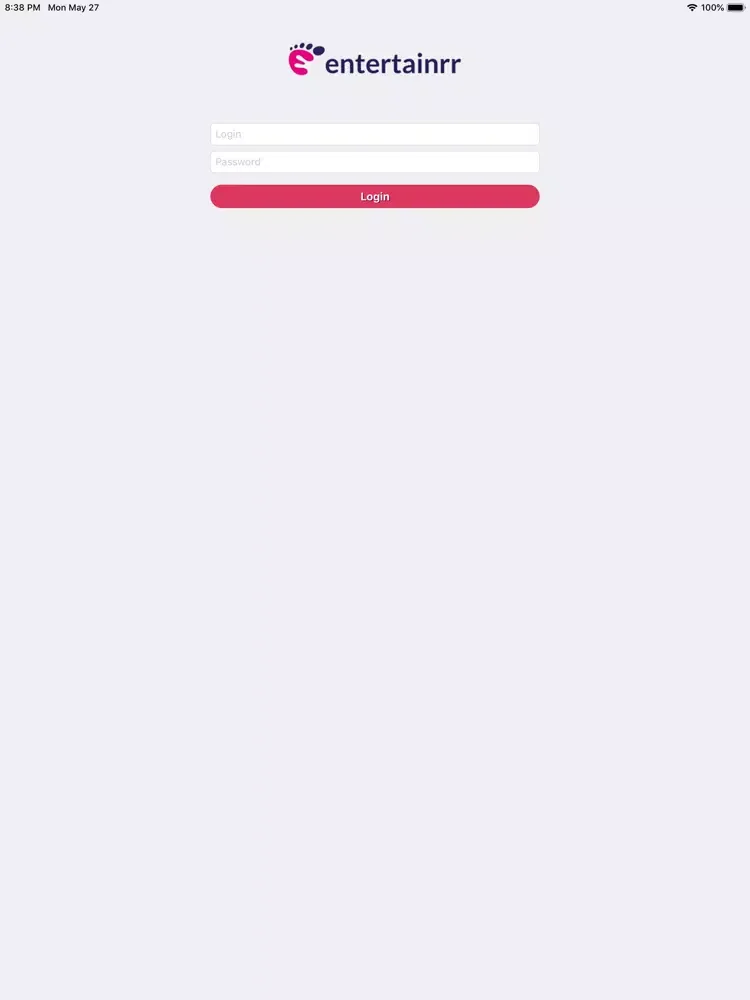 Скриншоты entertainrr entry iPad 