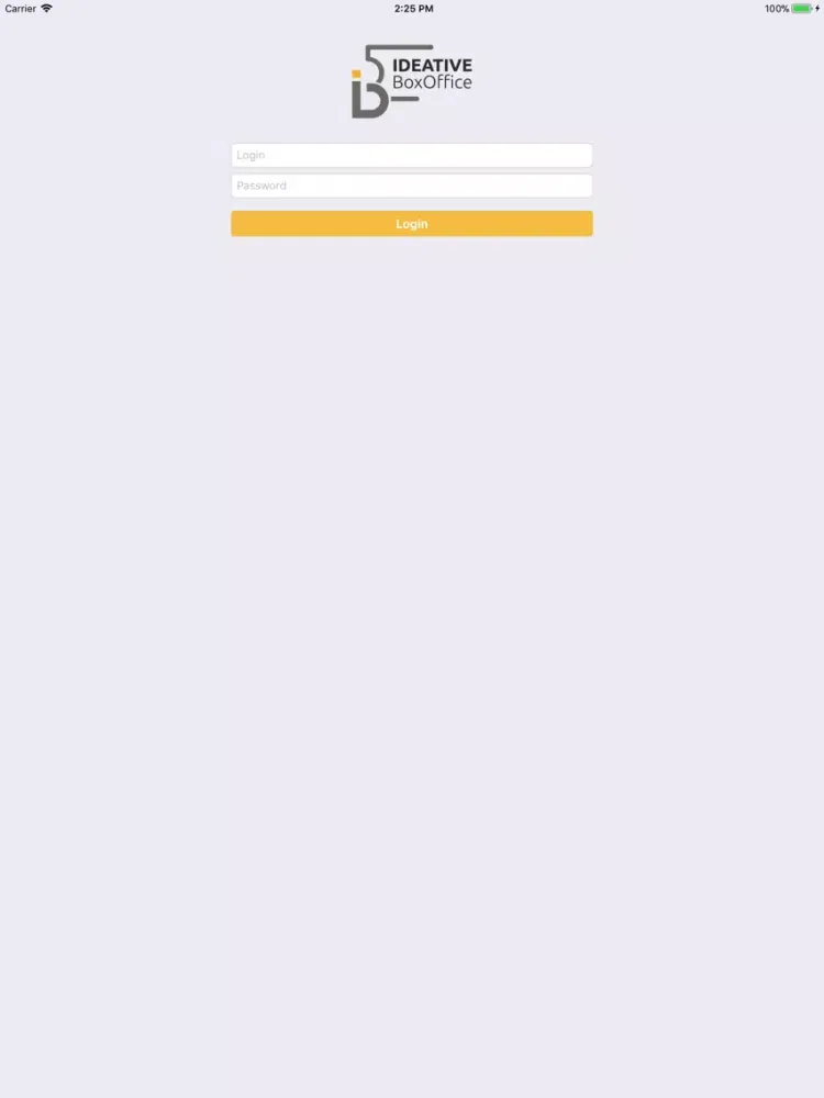 IDEATIVE BoxOffice iPad 应用截图