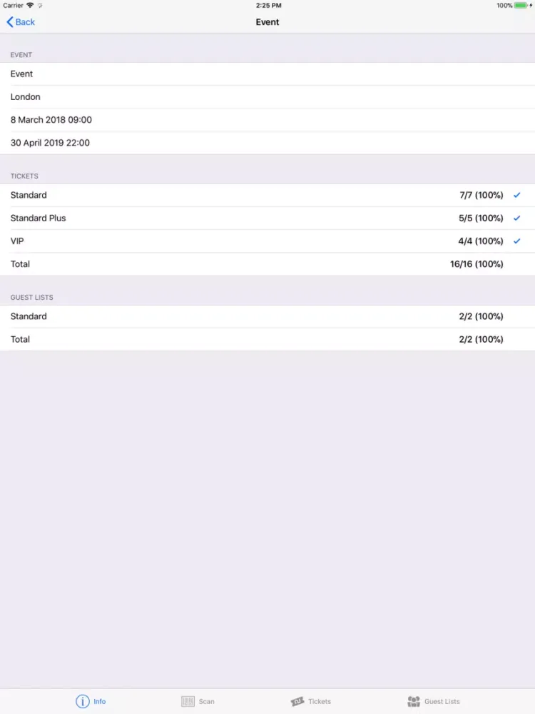 IDEATIVE BoxOffice iPad 应用截图