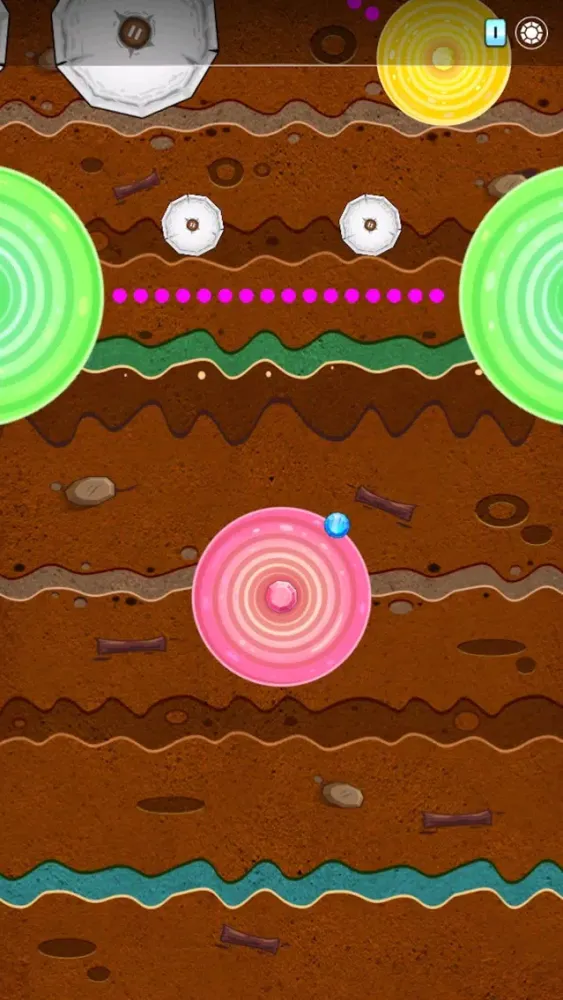 Ảnh chụp màn hình của Fun Fast Addictive Bubble Ball Dots