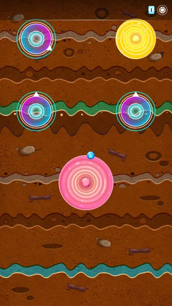 Ảnh chụp màn hình của Fun Fast Addictive Bubble Ball Dots