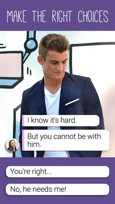 Hey Love Tim: Chat Story Screenshots