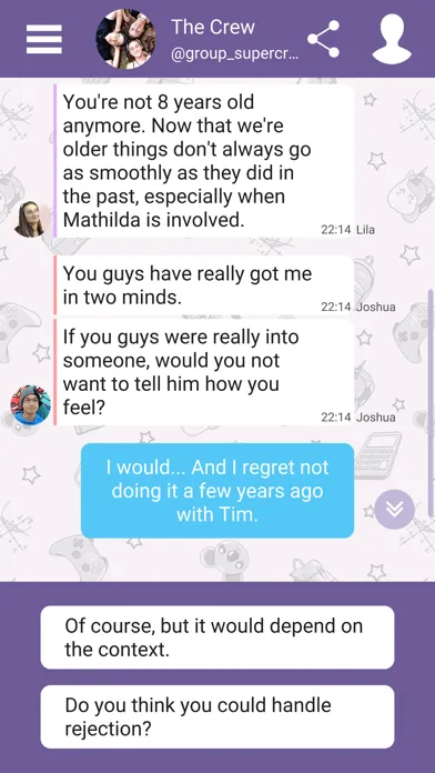 Hey Love Tim: Chat Story Screenshots