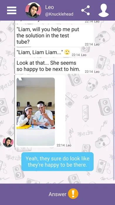 Hey Love Tim: Chat Story Screenshots