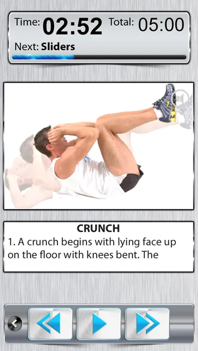 7 Minute Ab Workout Daily Sit Up Exercise سکرین شاٹس