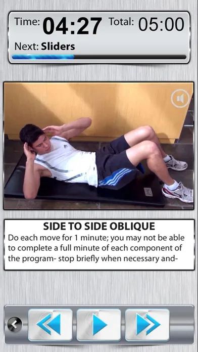 Screenshot di Ab Trainer X FREE+ Six-Pack Abs Exercises Workouts