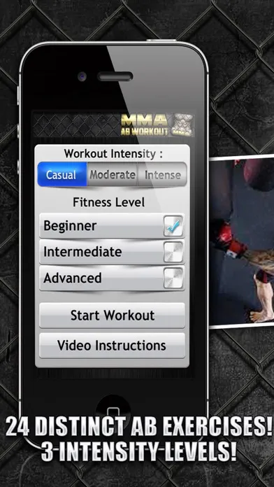 Ab Workouts MMA+ FREE Core Strength Abdominal Flex স্ক্রিনশট