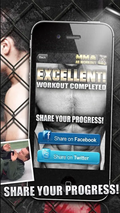 Ab Workouts MMA+ FREE Core Strength Abdominal Flex স্ক্রিনশট