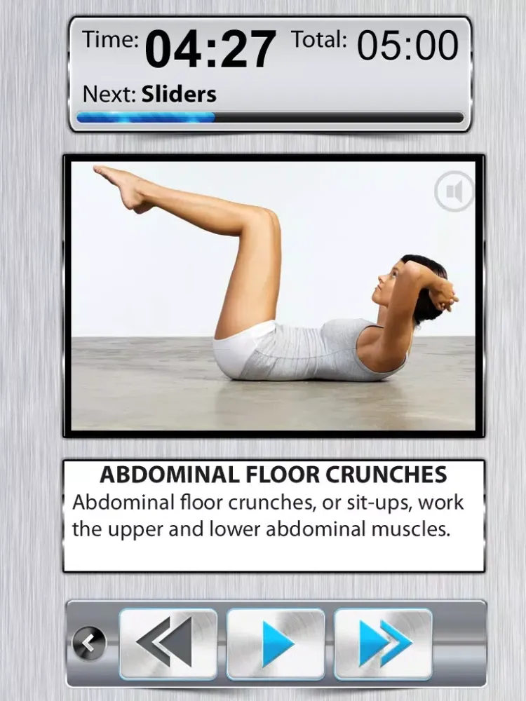 Скриншоты Belly Fat Workout PRO HD - 10 Minute Ab Exercises iPad 