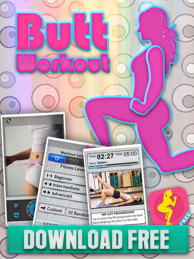 Tangkapan skrin Butt Workout FREE Thigh Squat Cardio Exercises iPad 