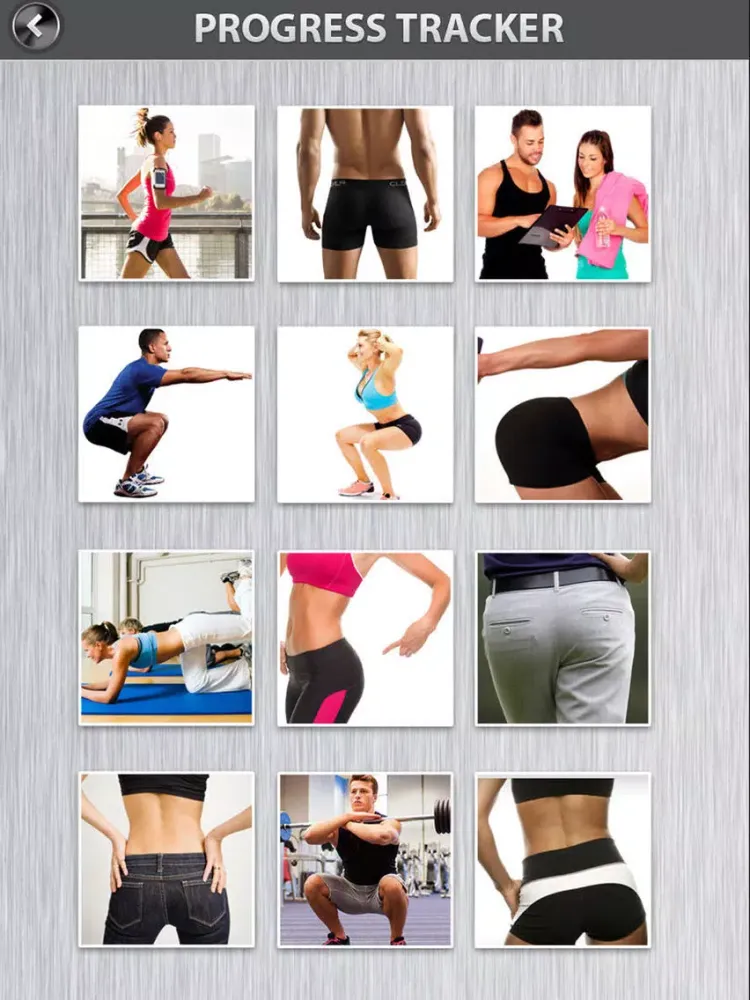 Tangkapan skrin Butt Workout FREE Thigh Squat Cardio Exercises iPad 