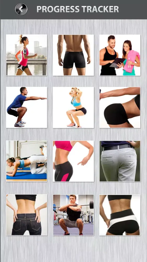 Tangkapan skrin Butt Workout FREE Thigh Squat Cardio Exercises