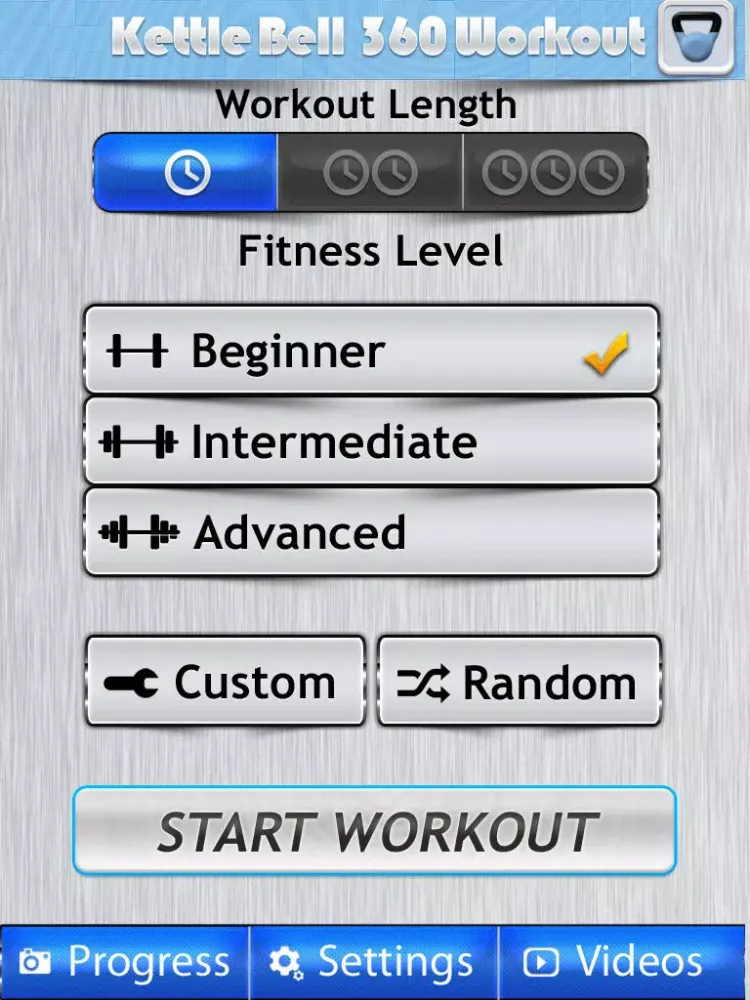 KettleBell Workout 360° PRO - Dumbbell Exercises Cross Trainer iPad 应用截图