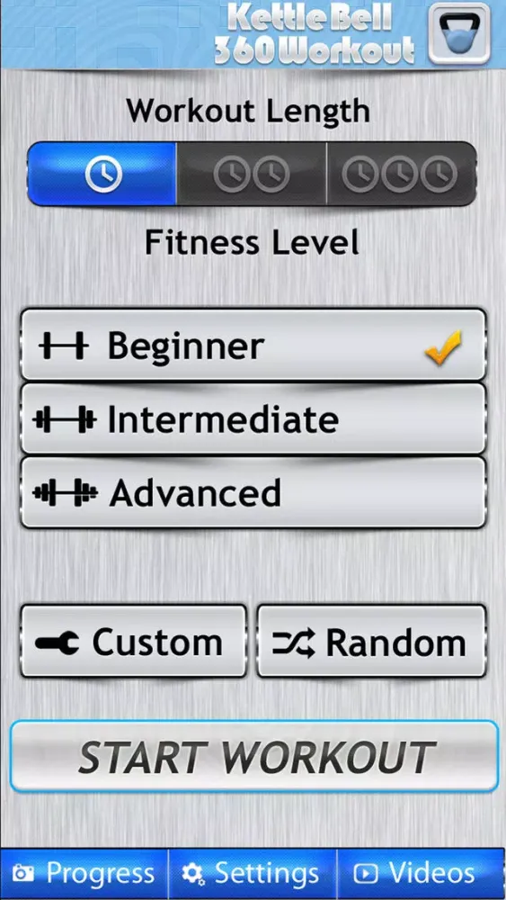 KettleBell Workout 360° PRO - Dumbbell Exercises Cross Trainer应用截图
