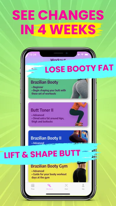 Ảnh chụp màn hình của Butt Workout 360-Bikini Booty