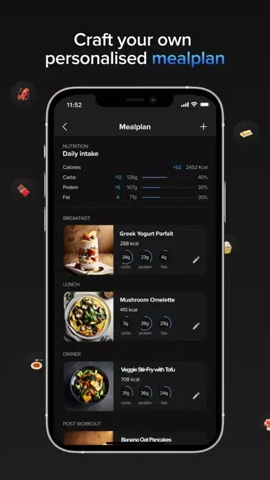 Nutribird - Diet and Nutrition应用截图