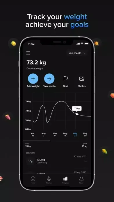 Nutribird - Diet and Nutrition应用截图