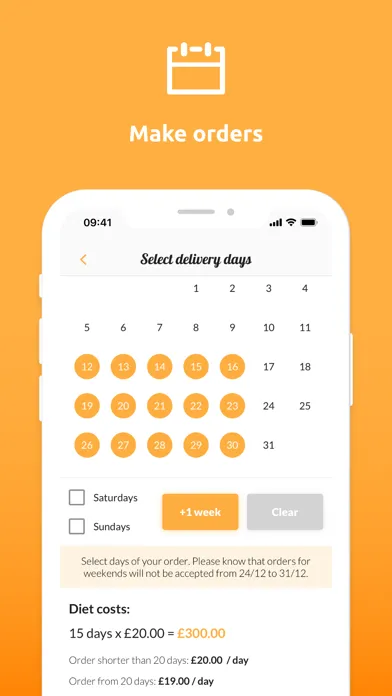 تصاویر NutriBot Meal Plan & Orders