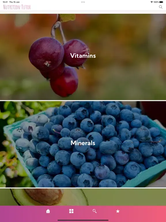 Nutrition Tutor: Study Guide iPad 应用截图