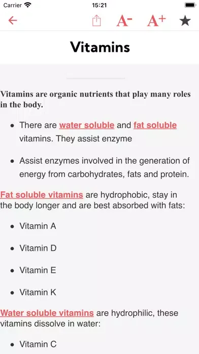 Nutrition Tutor: Study Guide应用截图
