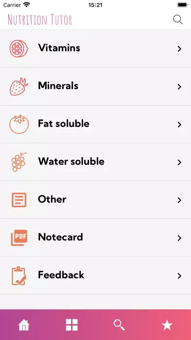 Nutrition Tutor: Study Guide应用截图