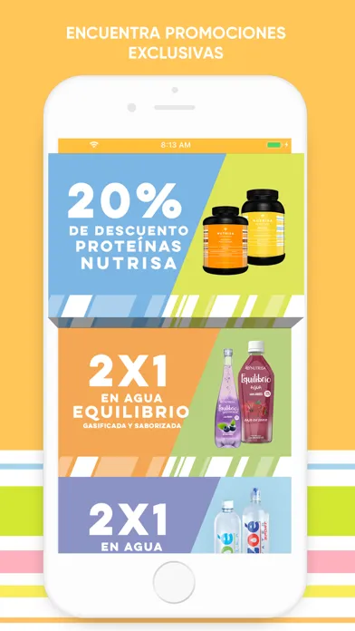 Capturas de tela do Nutrisa