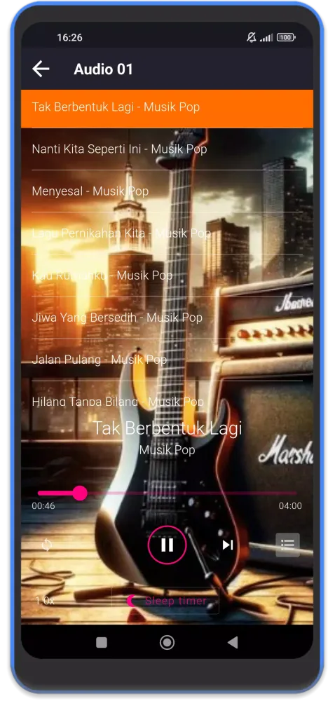 Ảnh chụp màn hình của Musik Pop Viral Mp3 Offline