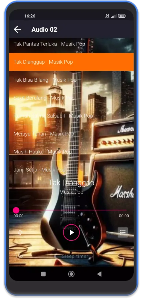 Ảnh chụp màn hình của Musik Pop Viral Mp3 Offline