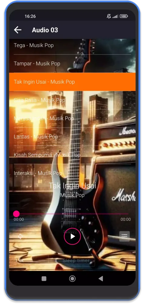 Ảnh chụp màn hình của Musik Pop Viral Mp3 Offline
