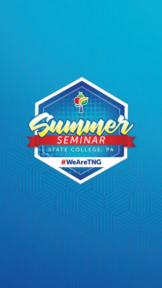 Capturas de tela do TNG Summer Seminar